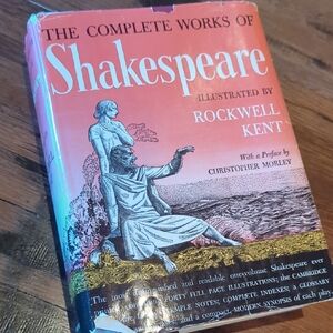 "The Complete Works of Shakespeare" Illustrated by Rockwell Kent. Copyright 1936